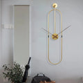 Modern Metal Wall Clock Bedroom Hanging Clocks for Office Bathroom Kitchen Hotel