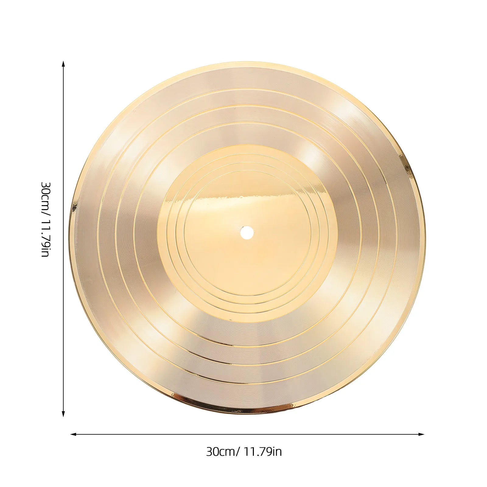 Diy Bedroom Decor Aesthetic Wall Clock Small Living Fake Vinyl Records Vintage Accessories